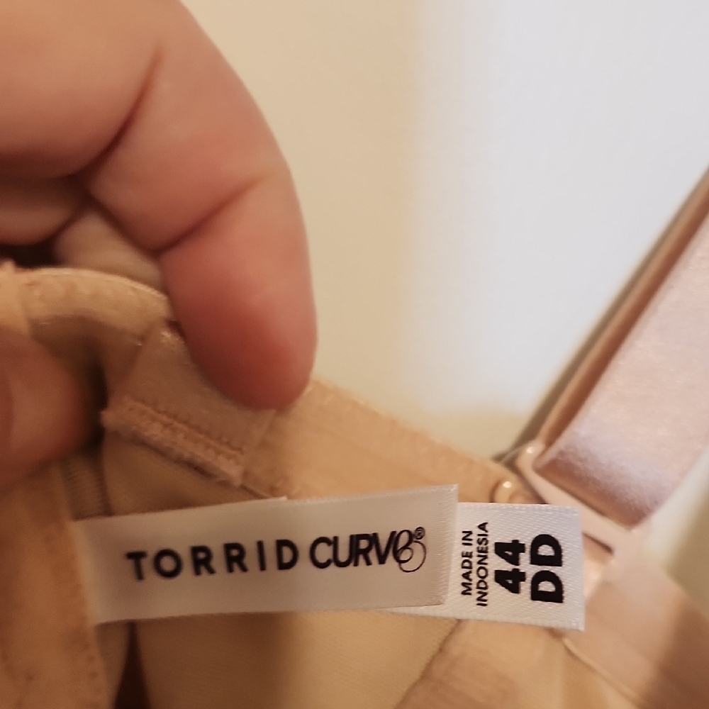 🔥☆SOLD☆Torrid Curve Push Up Plunge 360° Back Smoothing Tech Multiway Bra - Picture 2 of 2